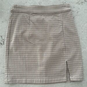 Garage Plaid Mini Skirt || Size: Small || NWT